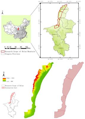 Spatial and temporal effects on the value of ecosystem services in arid and semi-arid mountain areas—A case study from Helan Mountain in Ningxia, China